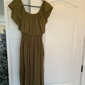 Olive Maxi Dress